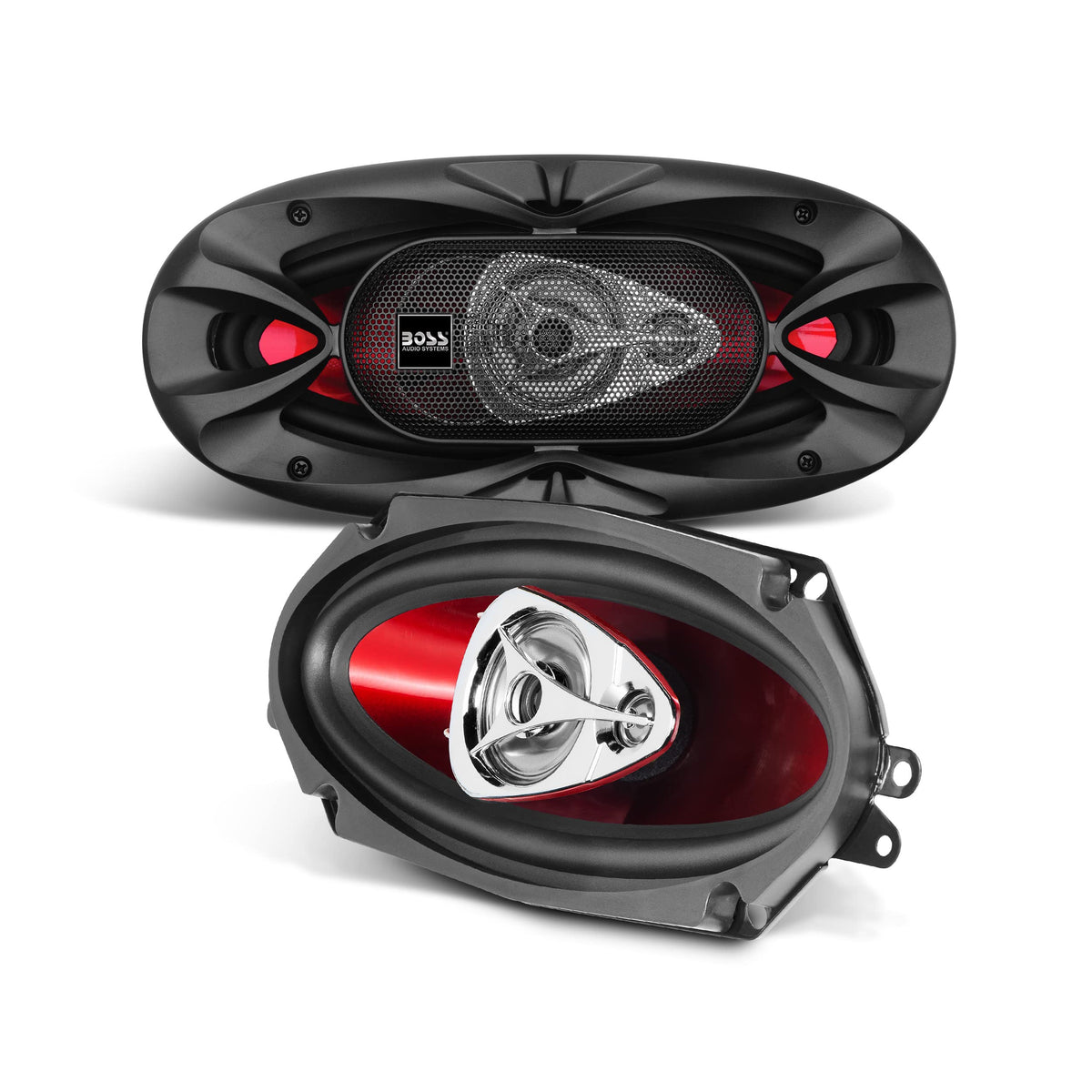 Parlante Coaxial Boss Audio Chaos Exxtreme 4" x 10" 3 Vías 400 Watt