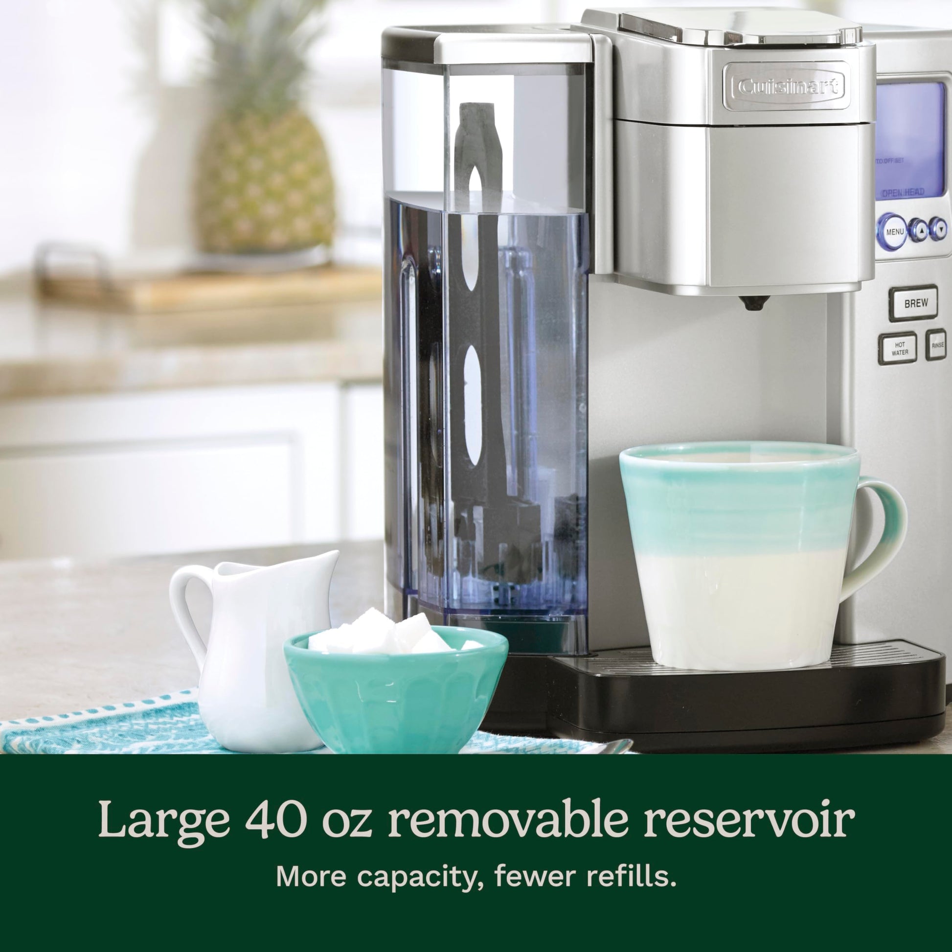 Cuisinart SS-10 Premium single-serve cafetera, acero inoxidable, Estándar, Acero inoxidable, none, 1, 1