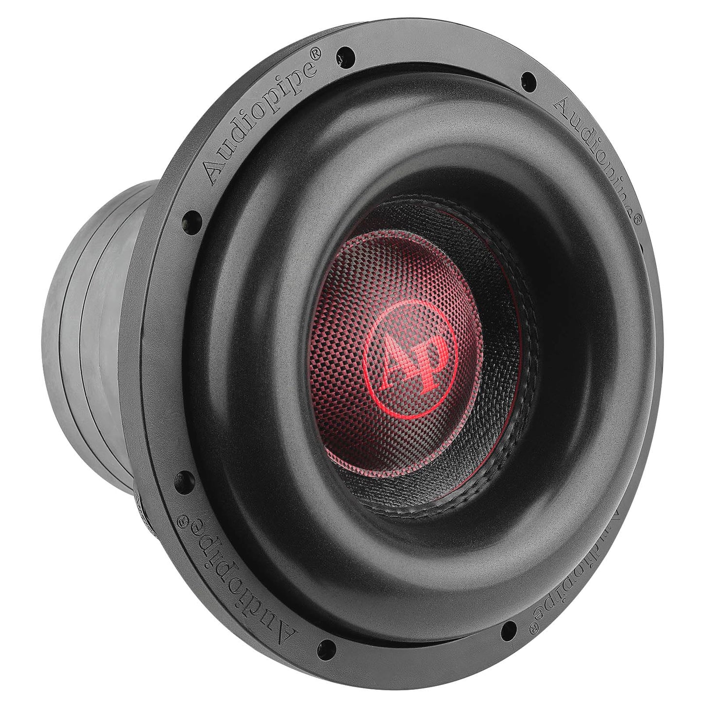 Audiopipe - Subwoofer de cono compuesto de pila cuádruple de 10 pulgadas (TXX-BDC-IV-10), rendimiento superior, 1800 W, 4 imanes, bobina de voz BASV, cesta de aluminio, conexión múltiple, cono de
