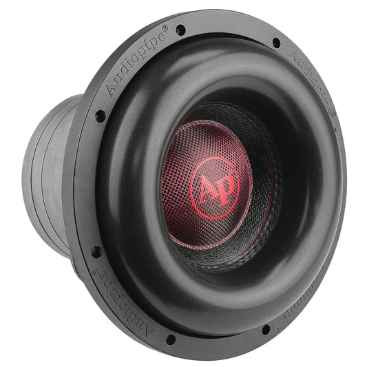 Subwoofer Audiopipe Compuesto Pila Cuádruple Rendimiento Superior 1800W 10 Pulgadas 4 Imanes
