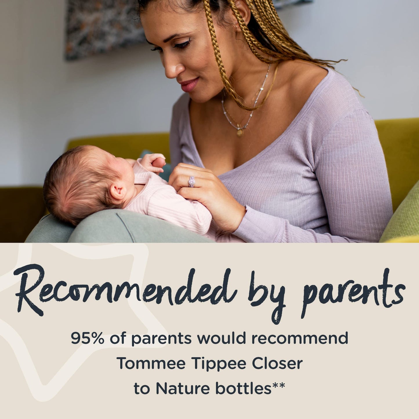 Kit de Biberones Tommee Tippee Naturaleza Bebé Anticólicos con Pezones Similares a Pechos