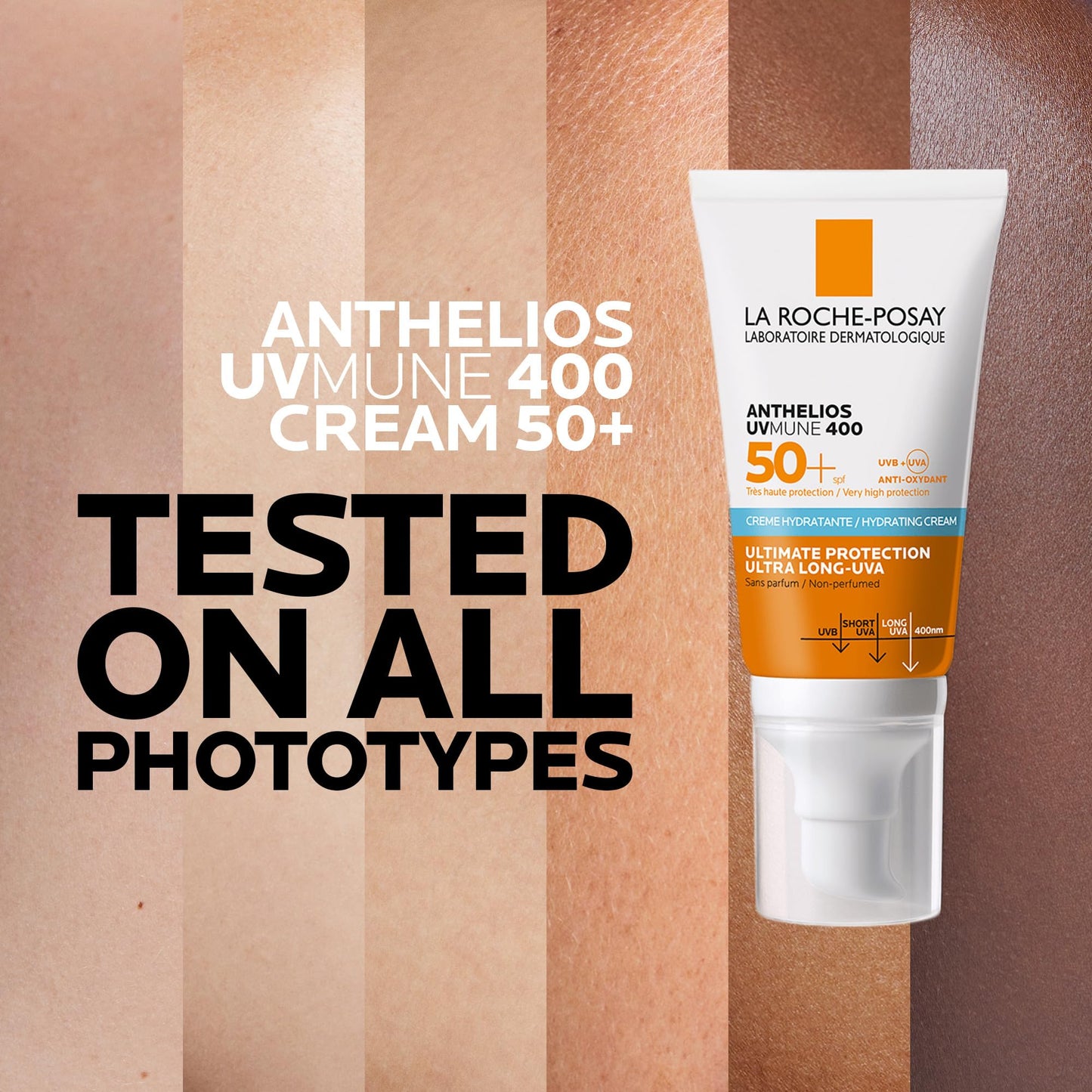 La Roche Posay Anthelios UV Mune 400 Crema sin Color 50 ml