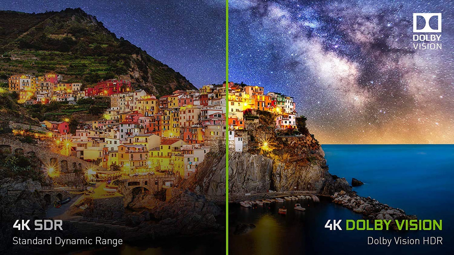 Reproductor Multimedia Nvidia Shield TV Pro 4K HDR Negro de Alto Rendimiento con Compatibilidad Alexa para Hombre