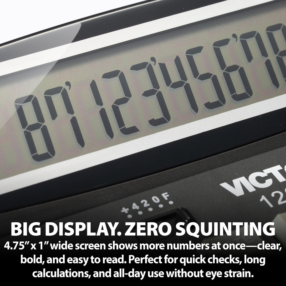 Calculadora de Computadora Victor LCD 12 Dígitos Business
