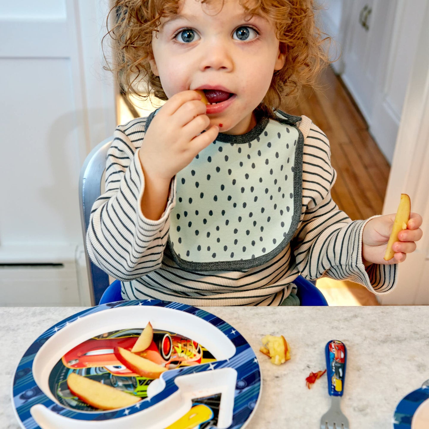Juego de Alimentación Disney Carros, 4 Piezas