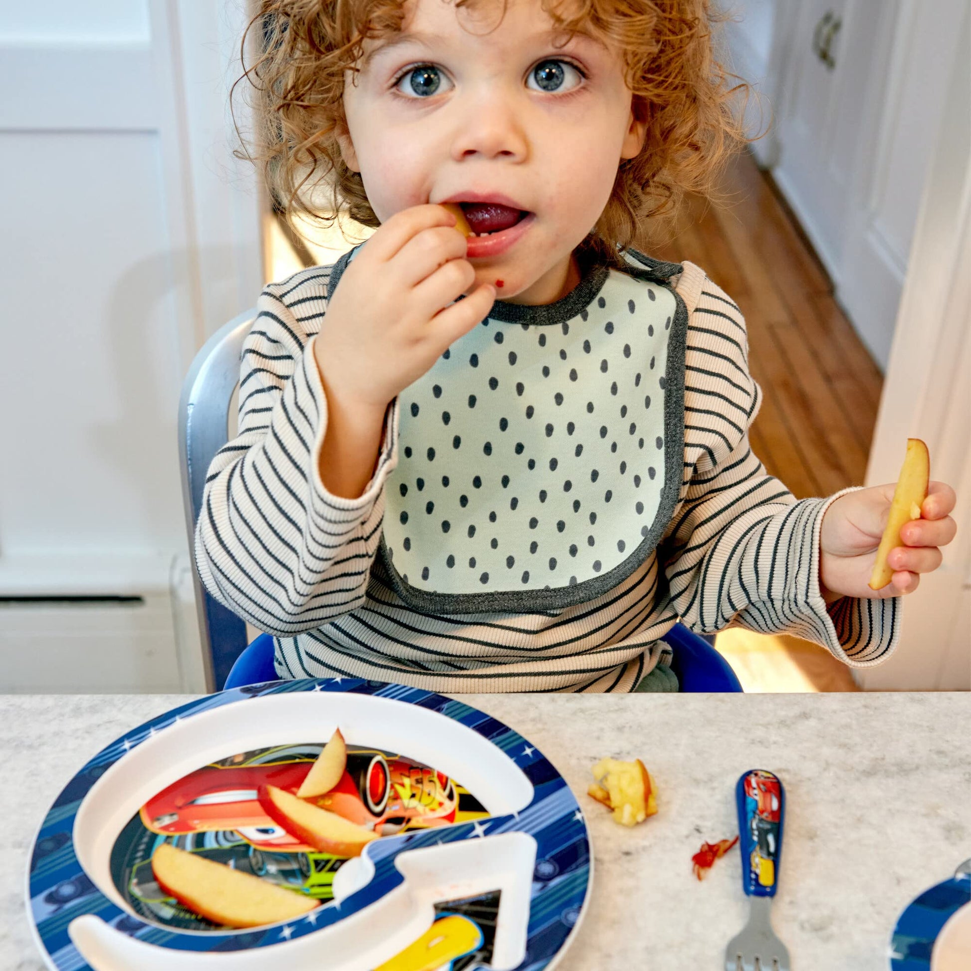 Juego de Alimentación Disney Carros, 4 Piezas