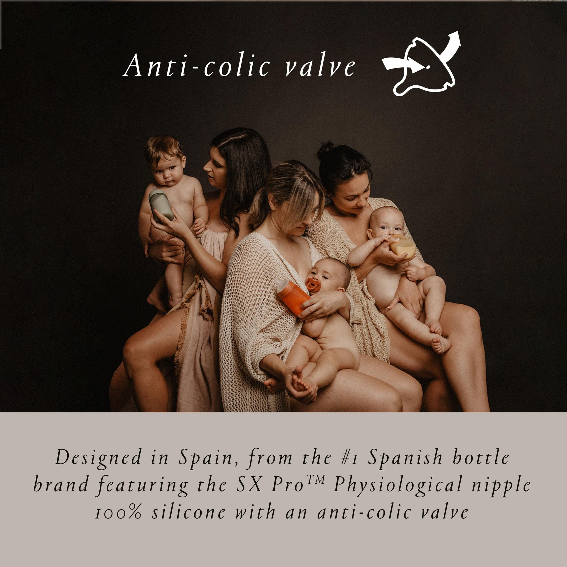 Biberón Anticólicos Suavinex Verde 8 Oz