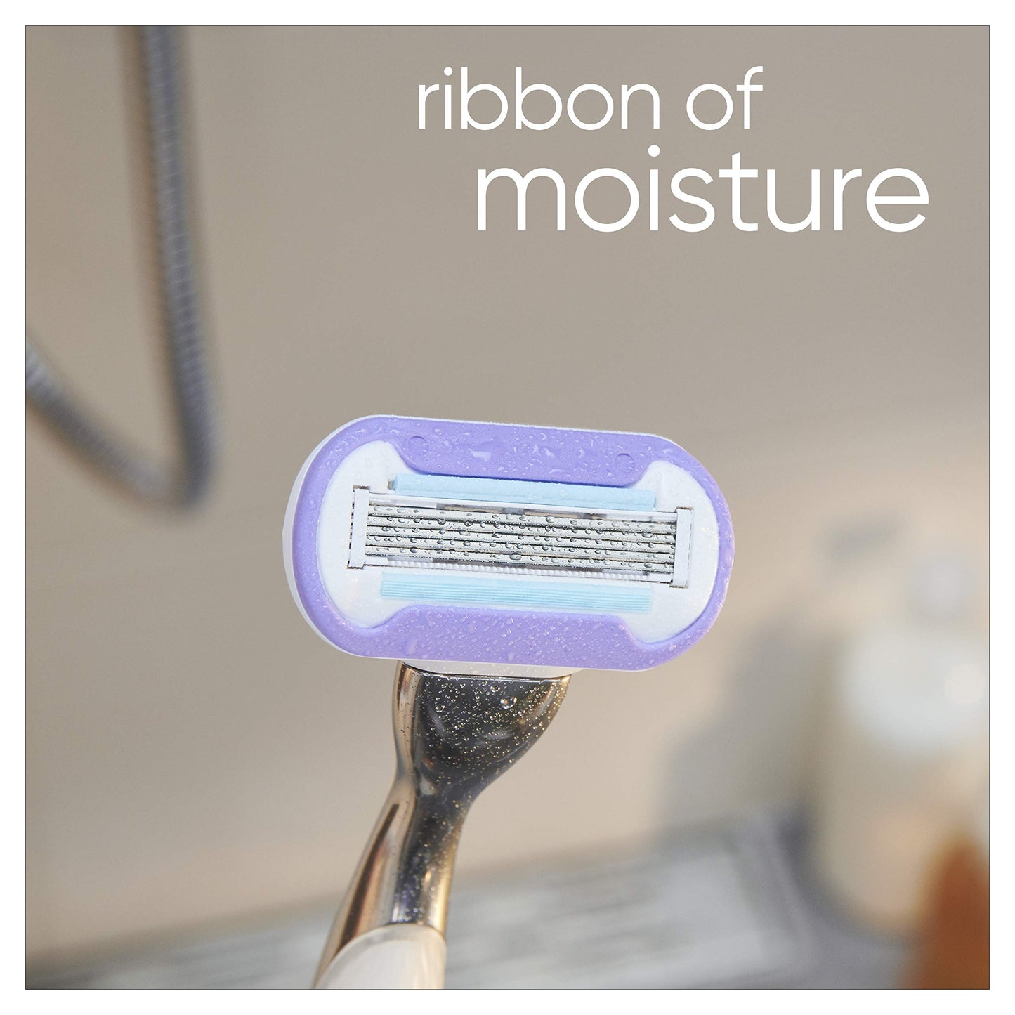Gillette Venus Deluxe Smooth Platinum - Maquinilla de afeitar para mujer (con mango de metal + 3 recambios de hojas)