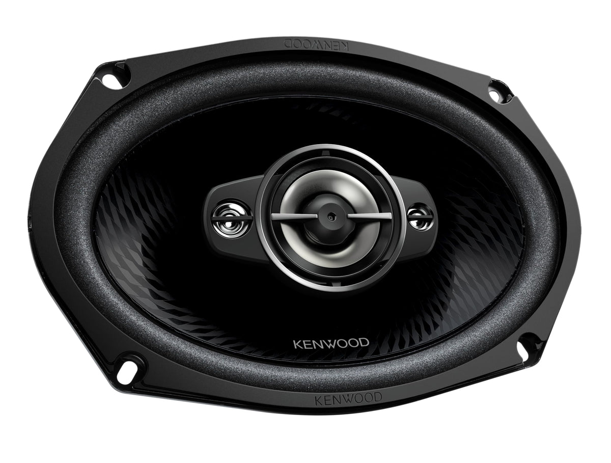 Altavoces de Coche Kenwood 6 x 9 Pulgadas 4 Vías 670 W Cono de Woofer de Polipropileno