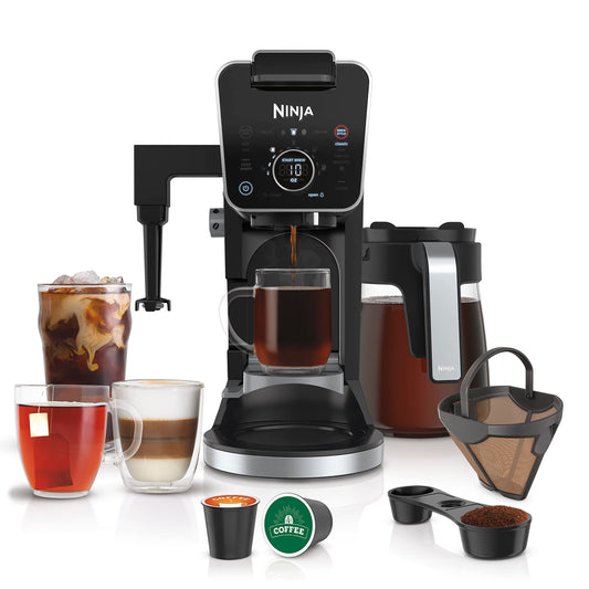 Cafetera Ninja DualBrew Pro Specialty 12 Tazas con Combo K-Cup caliente y helada
