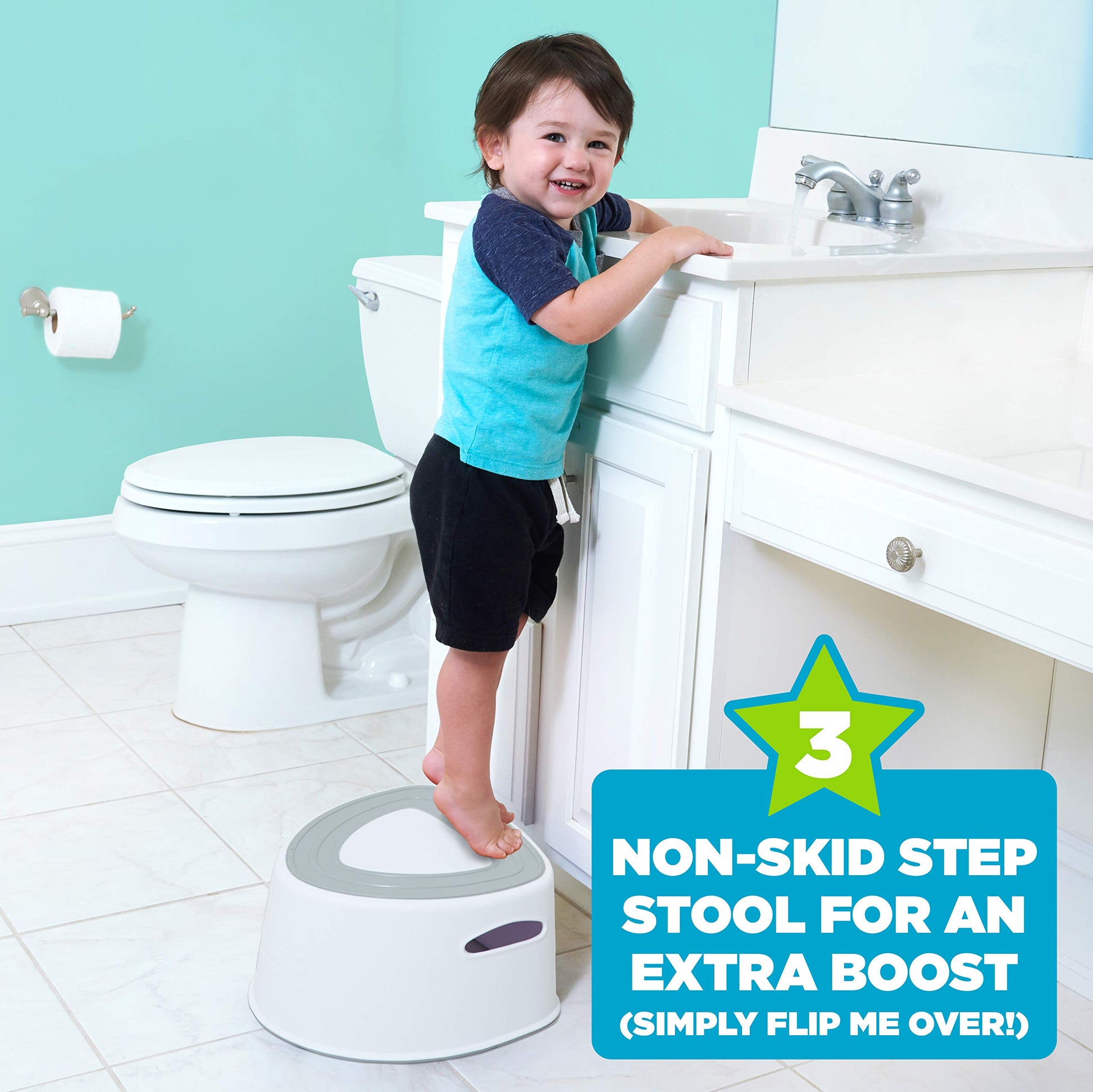 Playtex Baby Potty Genie - Entrenador de orinal 3 en 1 con sistema de forro