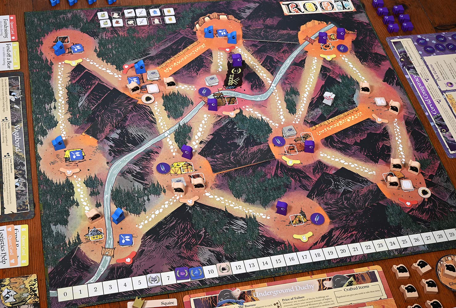 Leder Games - Root: The Underworld Expansion - Juego de Mesa