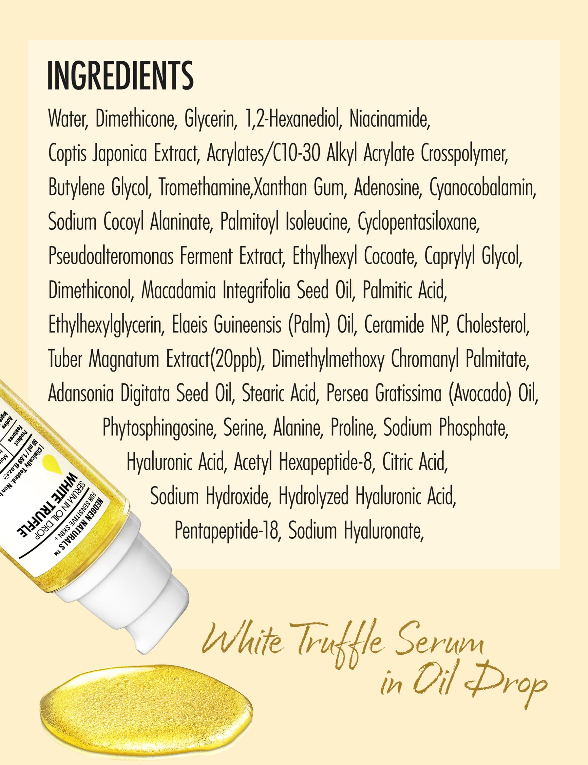 Neogen Dermalogy White Truffle Serum In Oil Drop