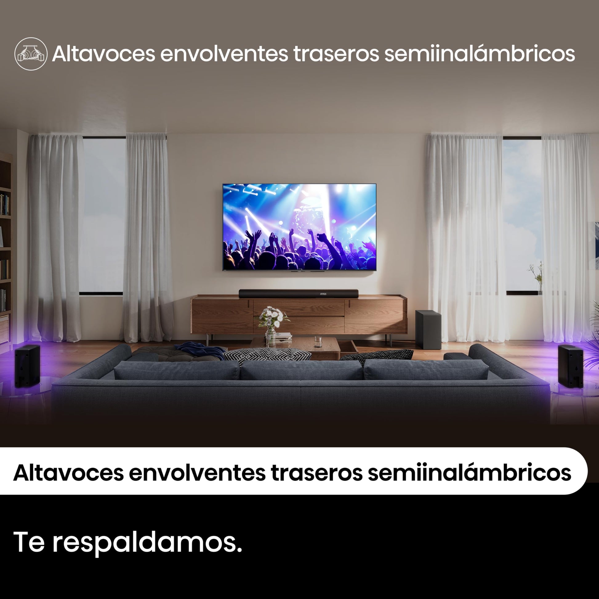 Hisense Barra de Sonido AX5100Q, 5.1 CH 580W