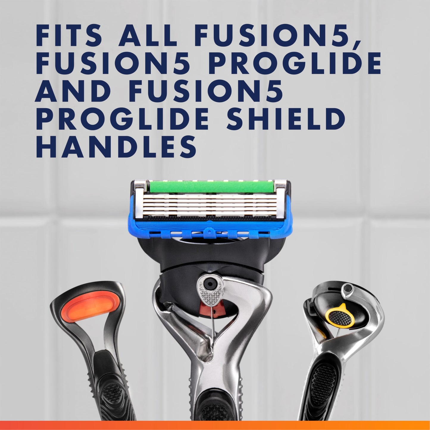 Gillette Fusion ProGlide Recambios de cuchilla de afeitar manual para hombre, 6 unidades, cuchillas para hombre, 12 Cartridge (Old Version)