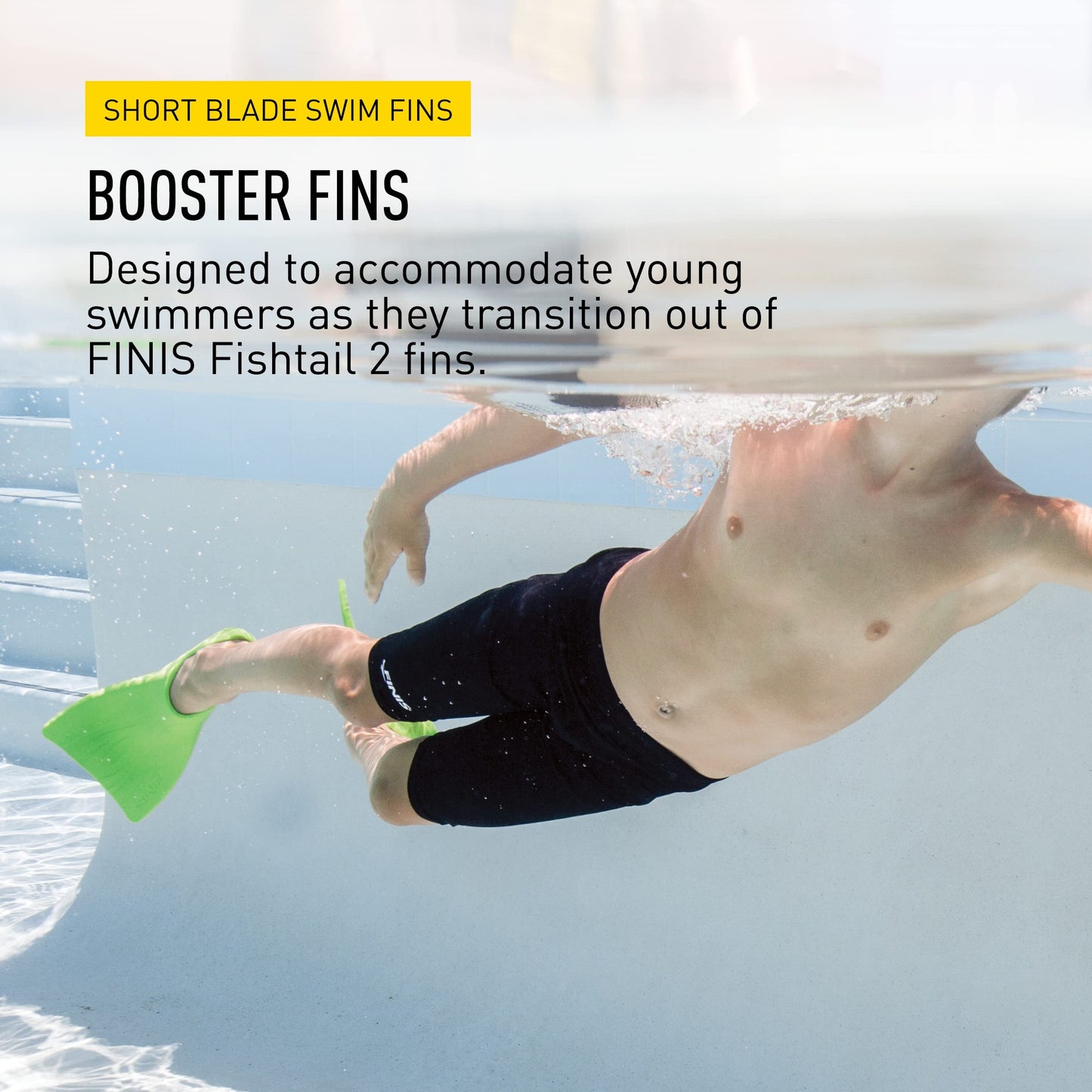 Finis Booster, Verde, Kids 8-11