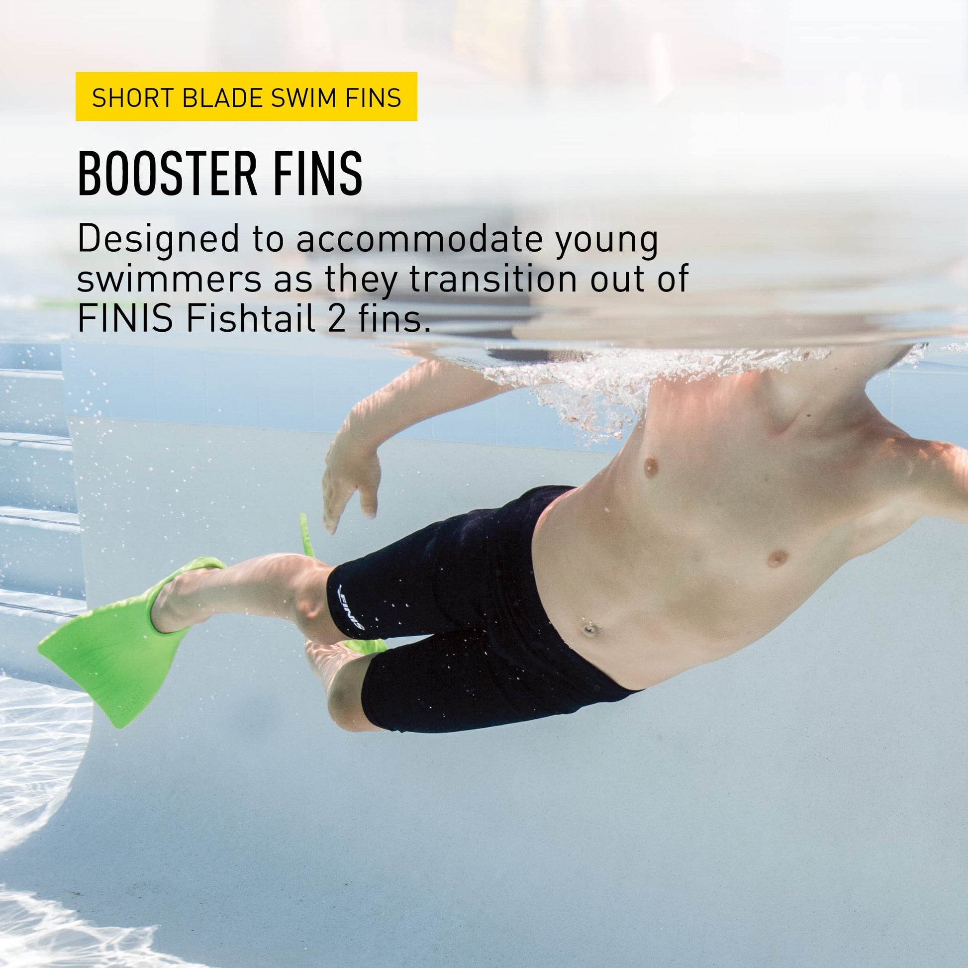 Finis Booster, Verde, Kids 8-11