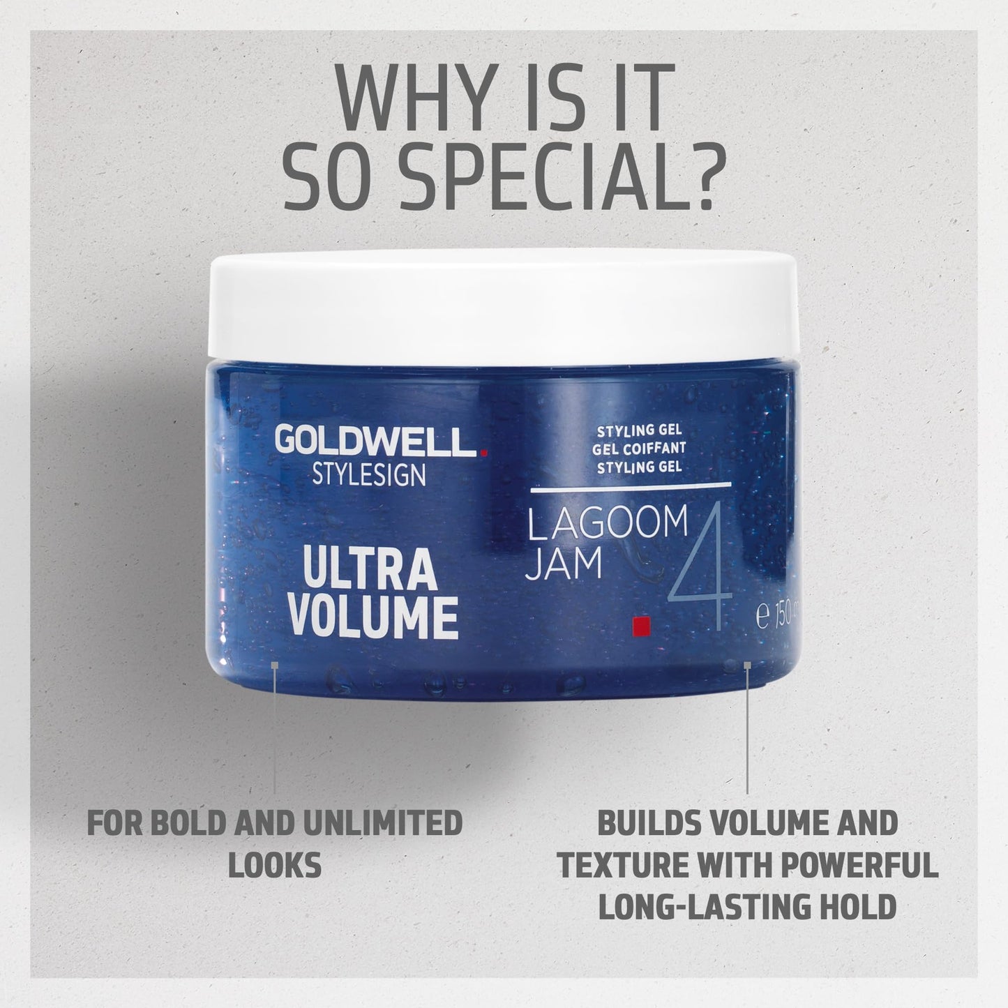 Goldwell Stylesign Lagoom Jam Styling Gel, 5 Ounce