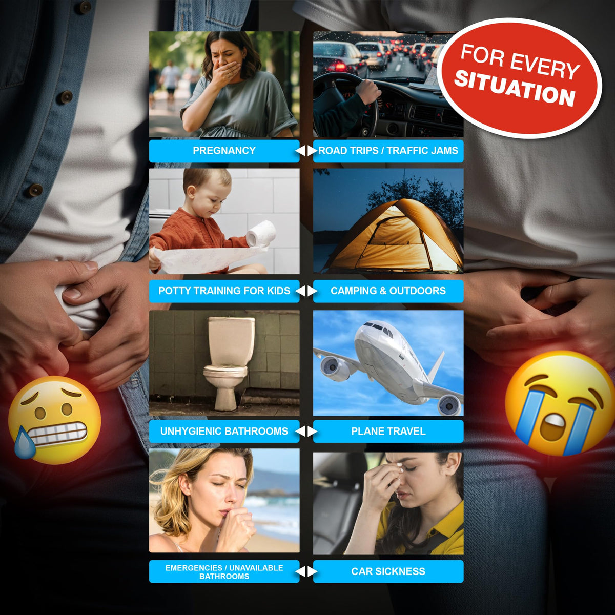 TravelJohn Jr. Disposable Urinal (TJ1H) - 18 Pack