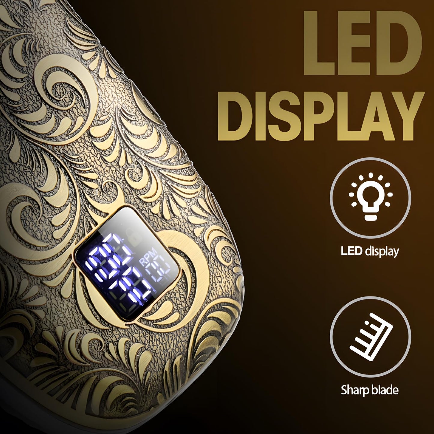 comozon Afeitadoras eléctricas para hombres, afeitadora de doble lámina de velocidad ajustable para barba y calva, afeitadora eléctrica con batería recargable de gran capacidad resistente al agua, regalo ideal para hombres