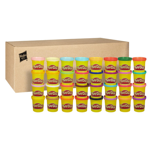 Set Masa Modelable Play-Doh Mega Pack Multicolor No Tóxico 36 Latas (3oz cada una)