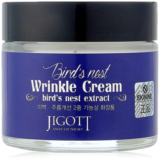 JIGOTT Crema facial reafirmante hace la piel suave y resistente (JIGOTT BIRD'S NEST FIRMING CREAM 70 ml)