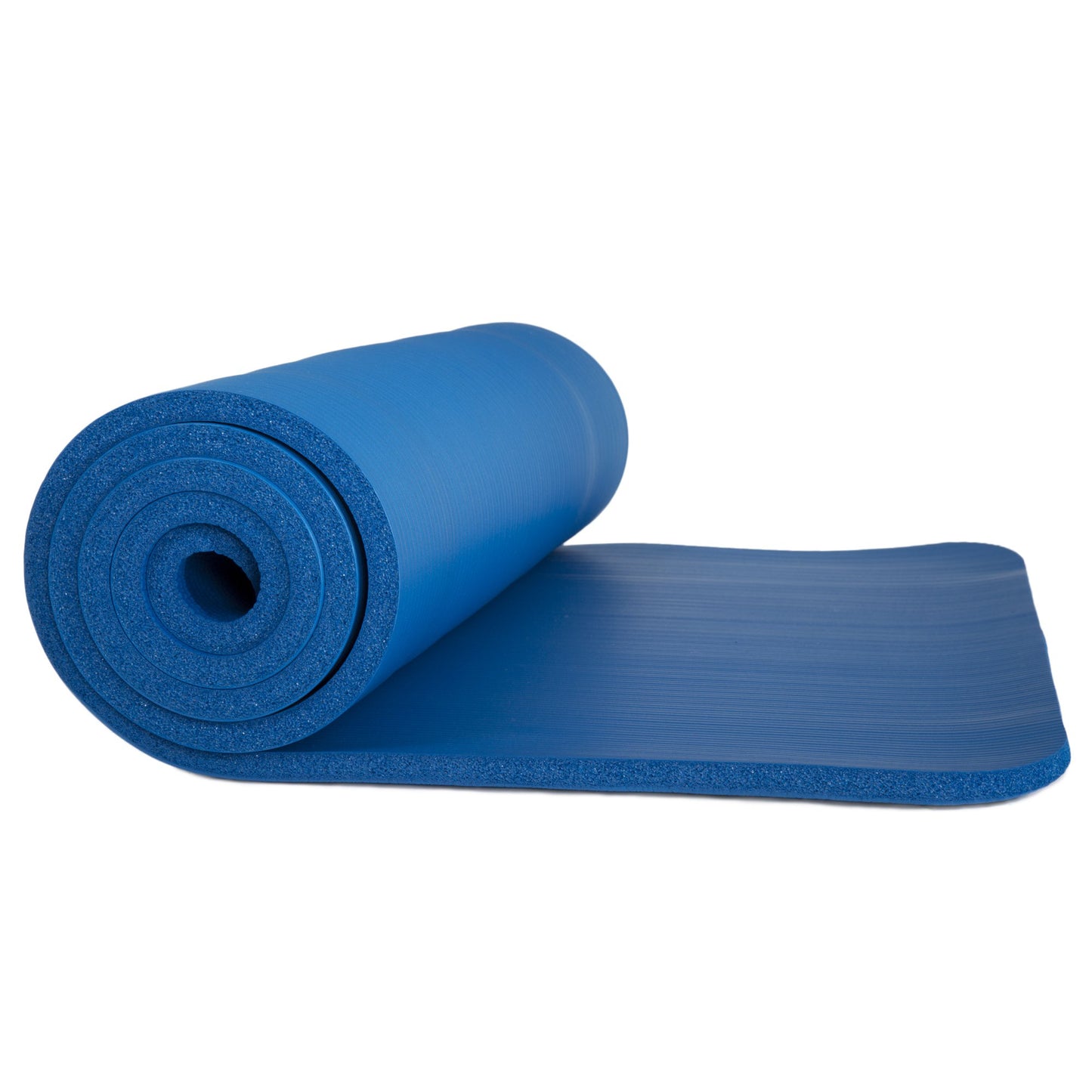 Colchoneta Yoga Fitness Wakeman Azul Extra Gruesa