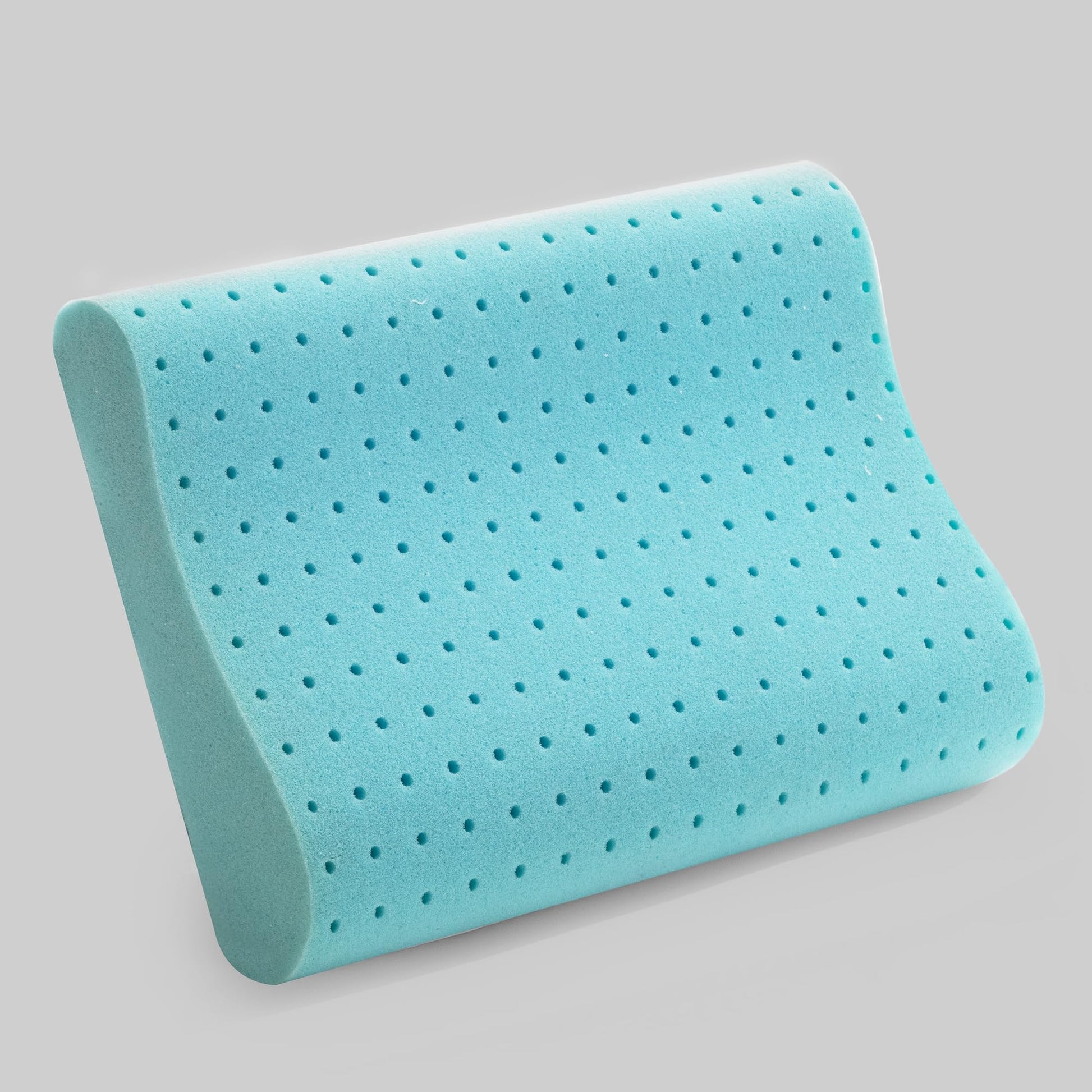 Almohada de Memory Foam Zinus Ergonómica Espuma Viscoelástica de Alta Densidad Diseño Contorneado