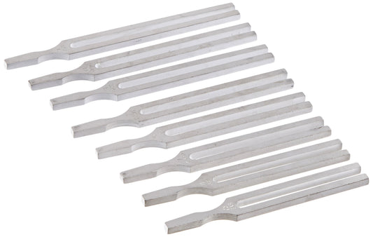 United Scientific TFSET8 Aluminum Alloy Tuning Fork Set, 8 Forks