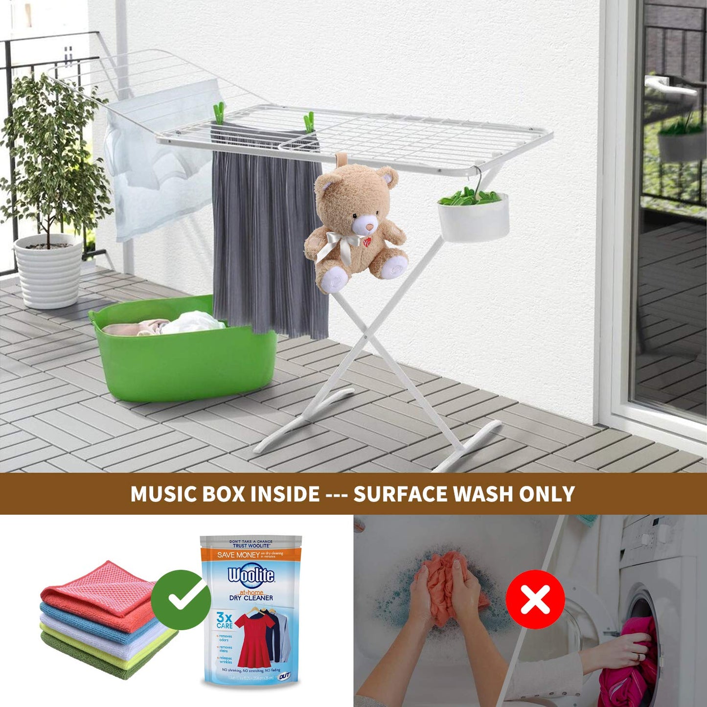 BEREST - Chupete de ayuda para dormir activado, máquina de ruido blanco, regalo de animales de peluche para bebé, juguete de oso con decoración de guardería, luz nocturna, latidos del corazón del