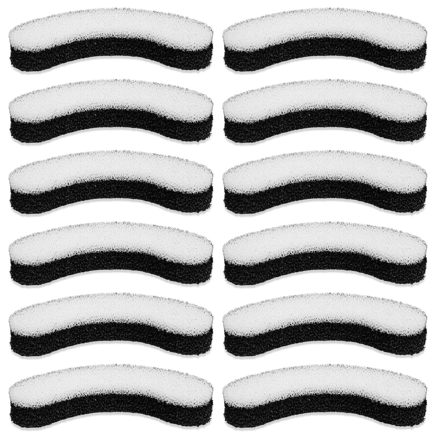 Filtros de Fuente para Mascotas 12 Piezas para Fuente de Agua Transparente