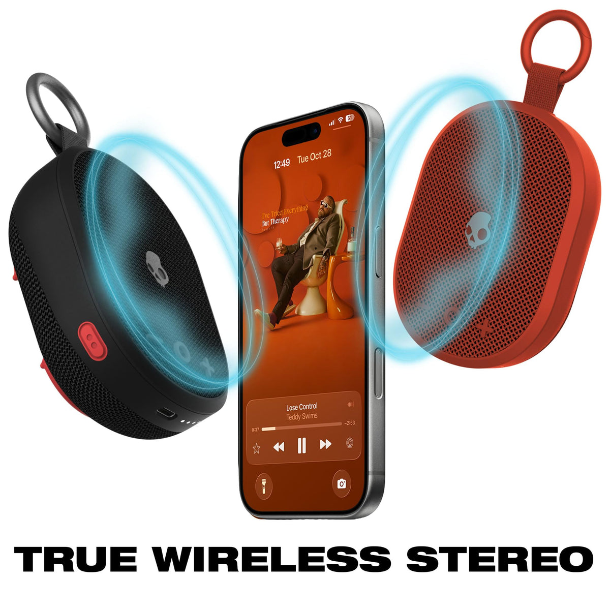 Altavoz Inalámbrico Skullcandy Kilo 2 IPX7 Bluetooth con Batería de 24 Horas
