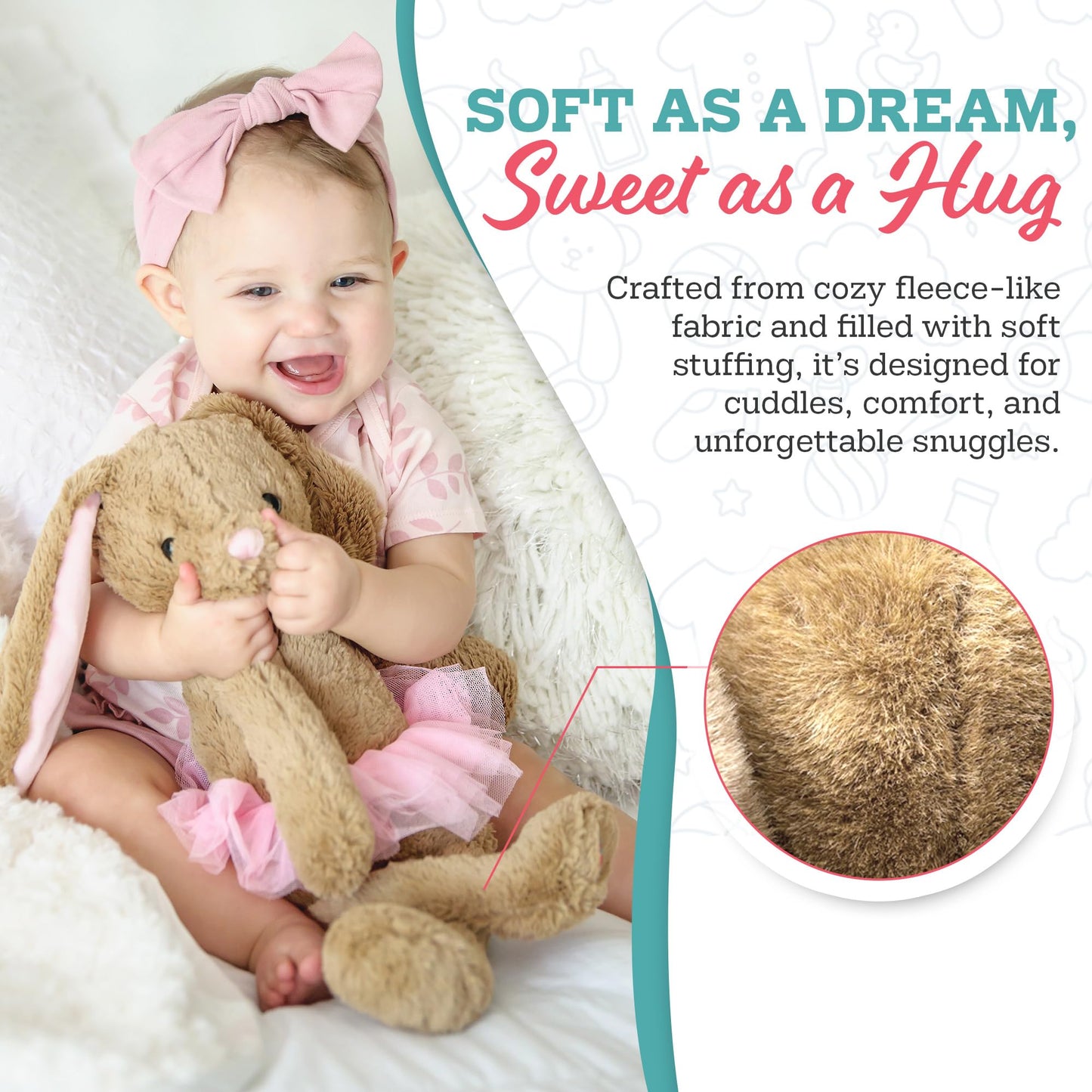 Lil' Giraffe Heartbeat Buddy by My Baby's Heartbeat Bear
