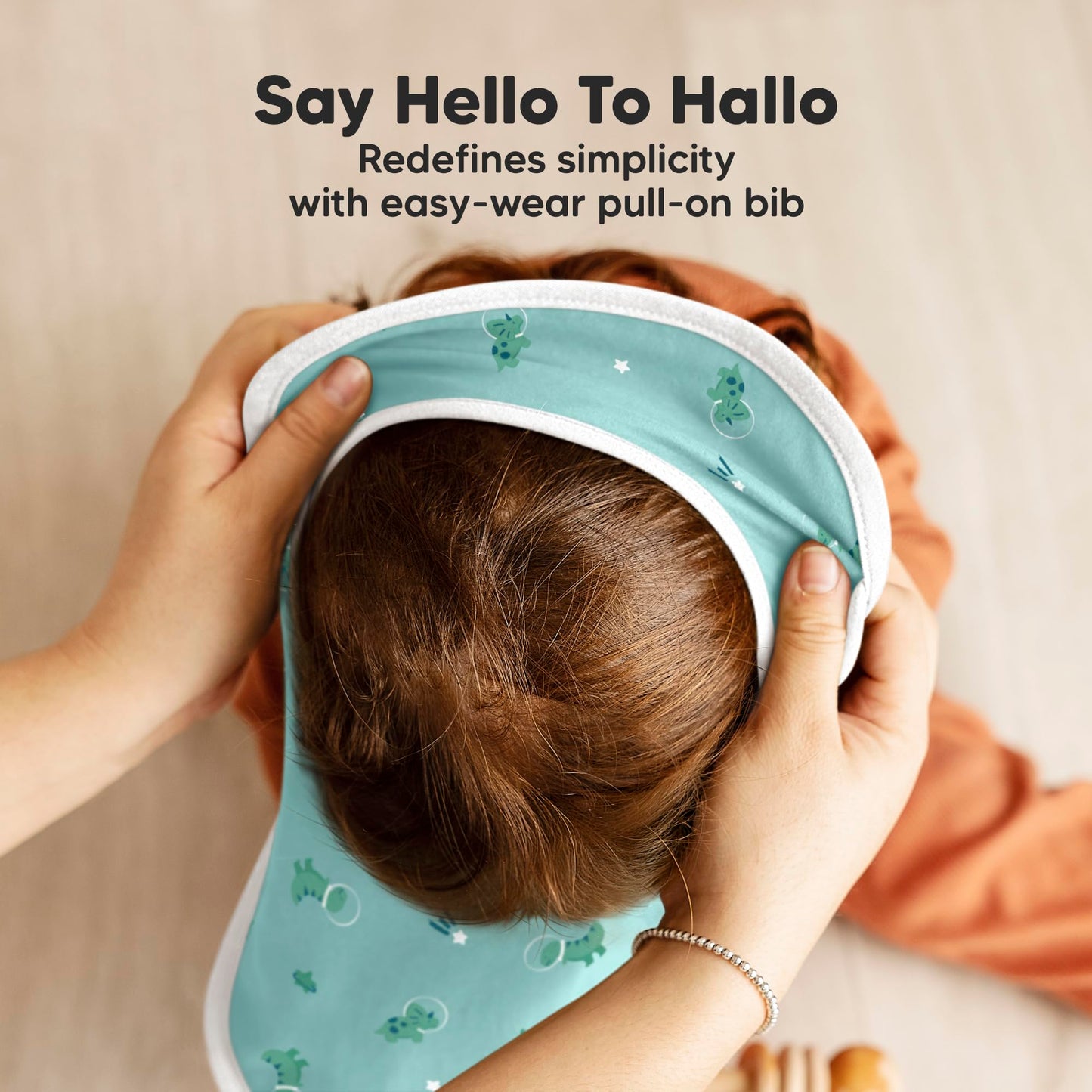 KeaBabies - Paquete de 8 baberos para bebés para niños y niñas, baberos sin botones para la dentición, bebé niña y niño pequeño, recién nacido, suave y absorbente, colores bonitos, cobertura grande