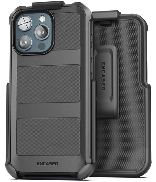 Funda Serie Falcon Encased Negra Antigolpes Magnética Compatible con MagSafe para iPhone 15 Pro MAX