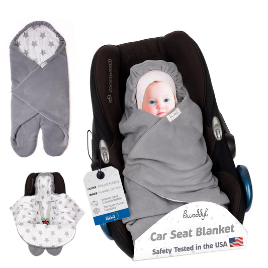 Funda de Asiento de Coche Swaddyl para Bebé Esencial de Invierno