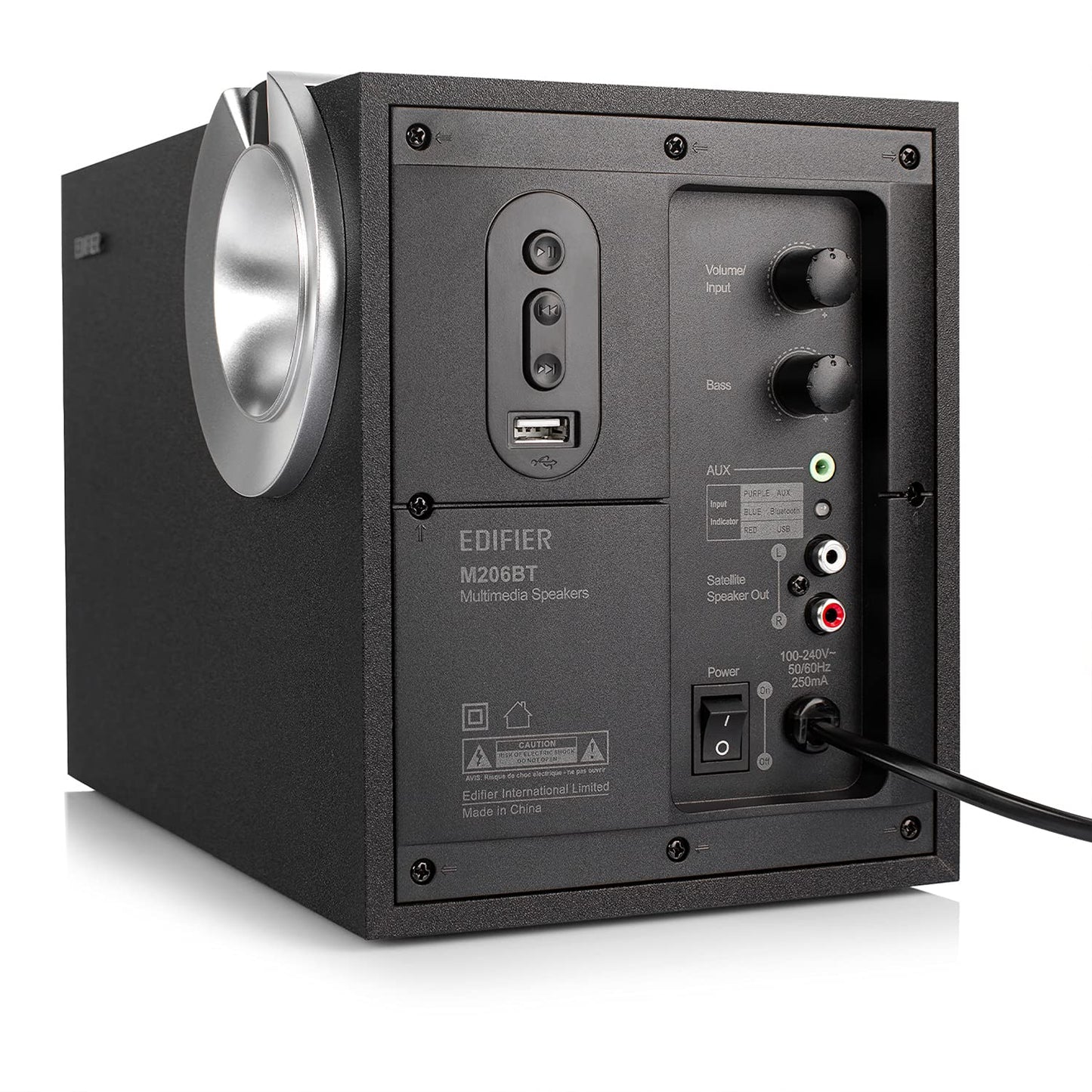 Edifier Bocina Multimedia 2.1 M206bt Bluetooth con Subwoofer