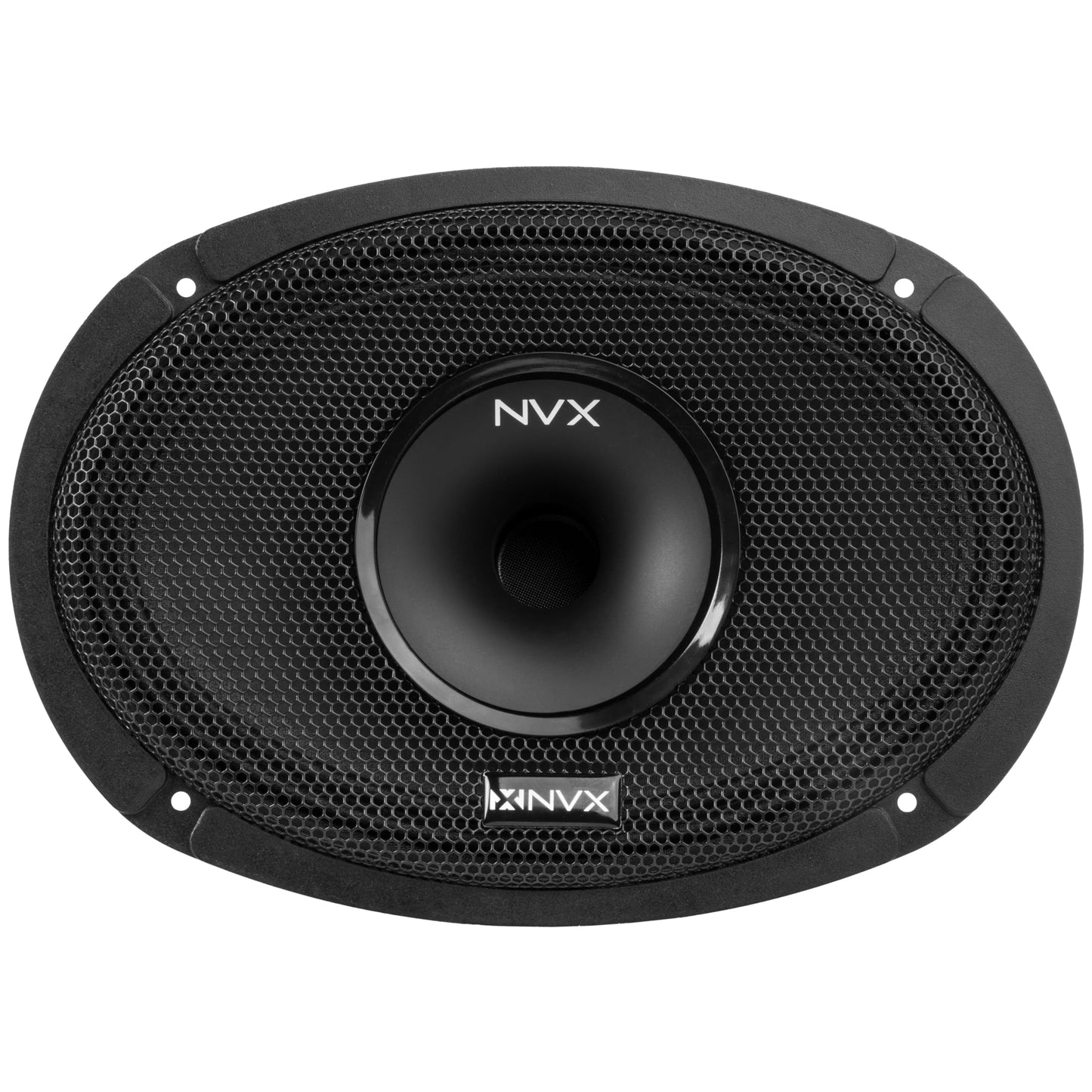 NVX® VPRO69H - Altavoz premium de 6 x 9 pulgadas, 400 W máximo, 200 W RMS, 4 ohmios, bobina de voz de 1.5 pulgadas, audio profesional coaxial con altavoz de agudos de bocina, fácil de instalar en