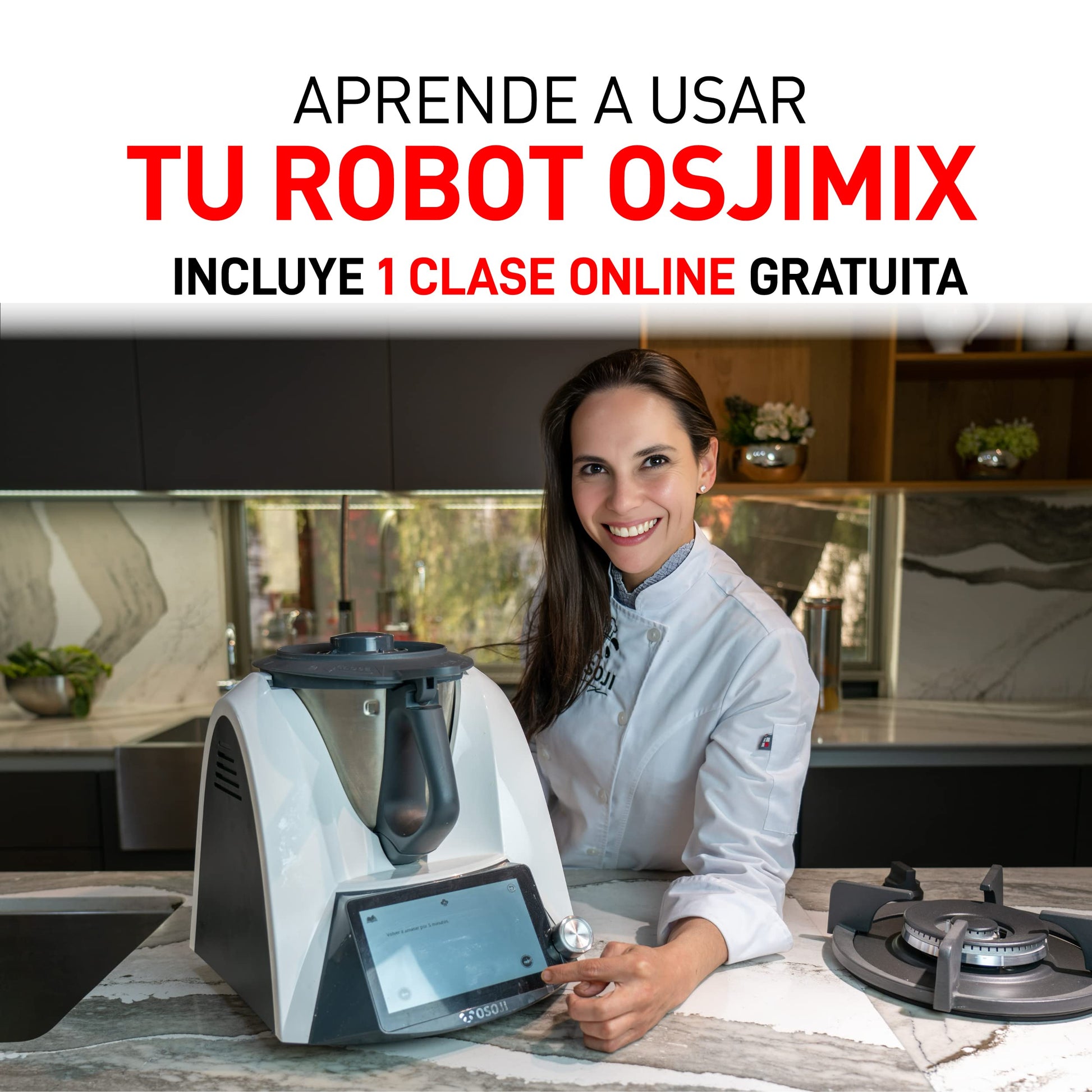 Robot de Cocina OSOJI Osojimix OM6 WiFi con 30 Funciones y Recetas Gratis