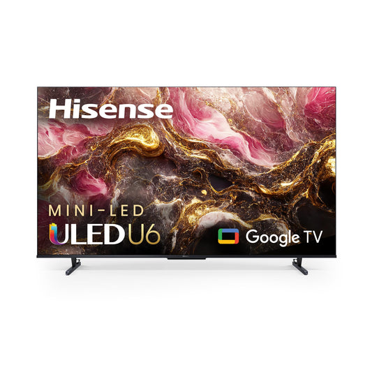 Hisense Pantalla 65 Pulgadas Plana Mini LED 4K Android 65U6K