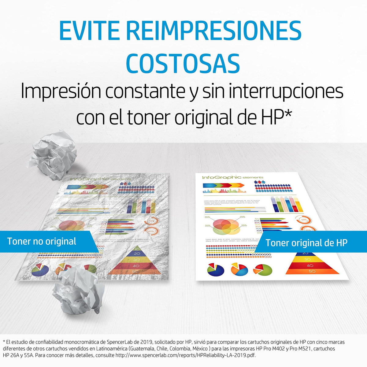 Kit de Recarga de Tóner HP Negro Original para Impresoras LaserJet Tank MFP 1602w y MFP 2602sdw