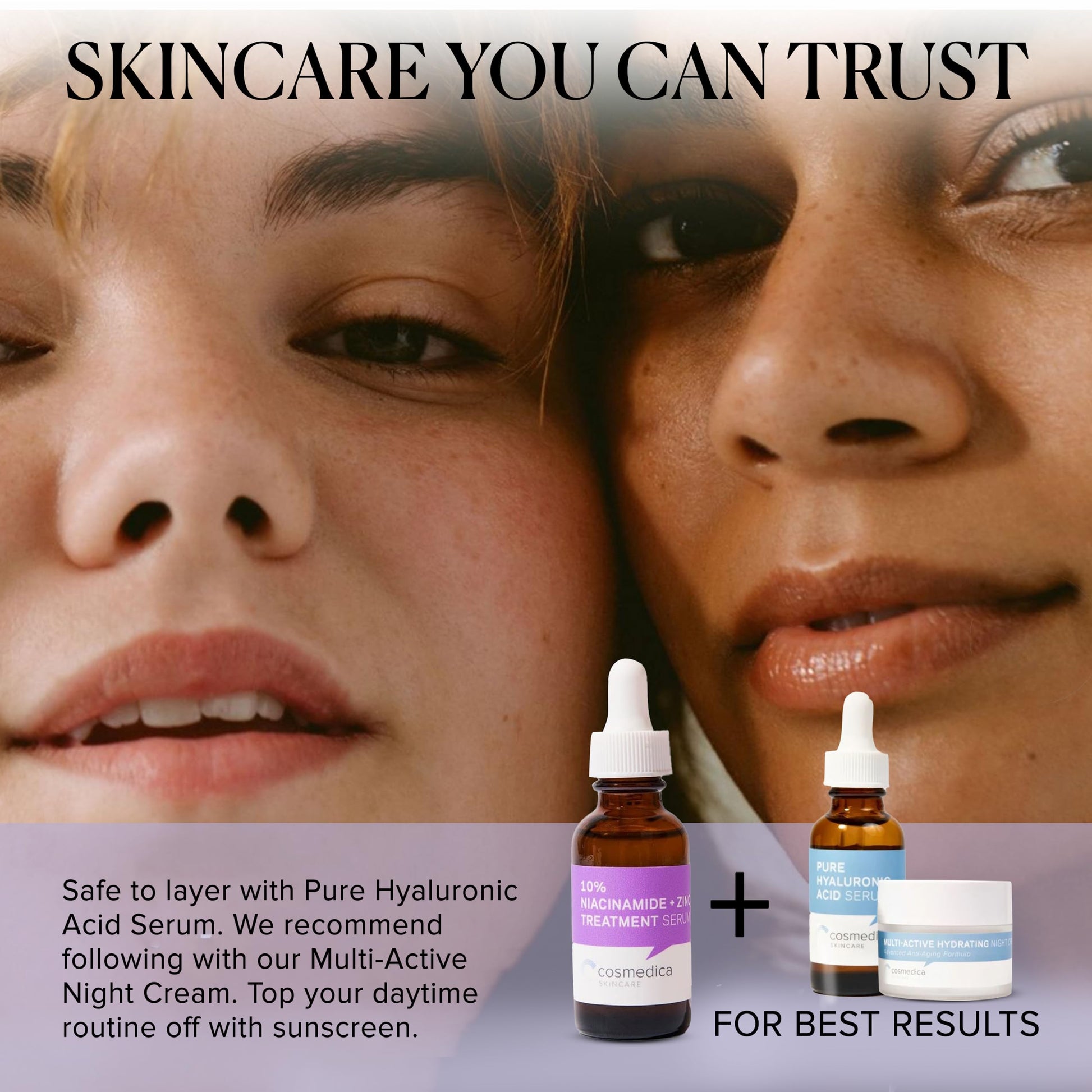 Cosmedica Skincare Ecokiwi SUERO DE NIACINAMIDA AL 10% + ZINC 1oz Cosmedica Skincare – Minimizador de poros, removedor de manchas oscuras, antienvejecimiento, tratamiento del acné para piel sensible brillante y juvenil