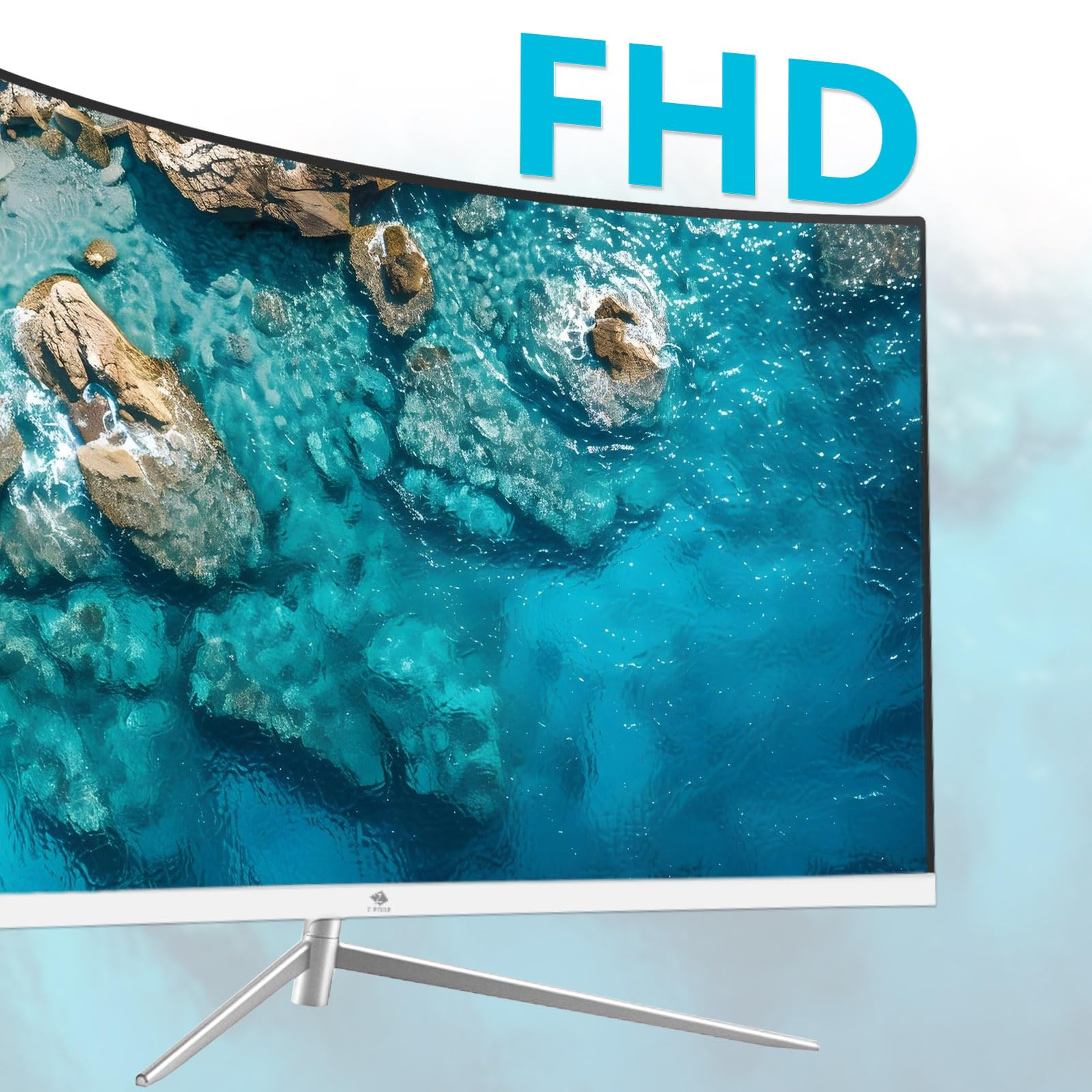 Monitor Curvo Z-EDGE Negro Mate Full HD 1080P 100Hz VA 27 Pulgadas