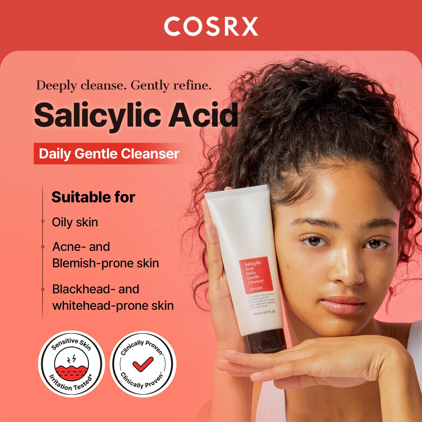 COSRX Salicylic Acid Exfoliating Cleanser