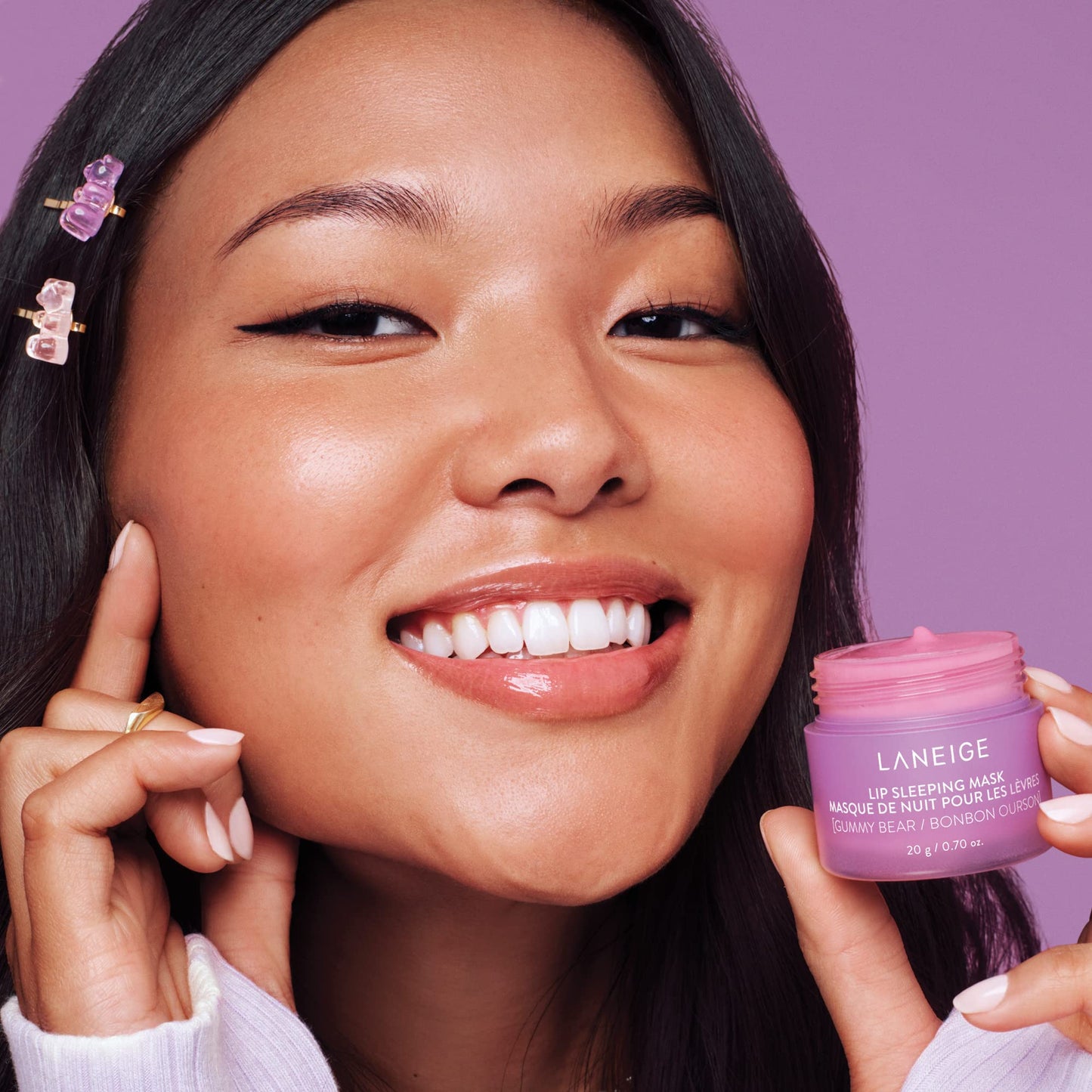 LANEIGE Lip Sleeping Mask Osito De Goma (Mascarilla De Noche Para Labios)