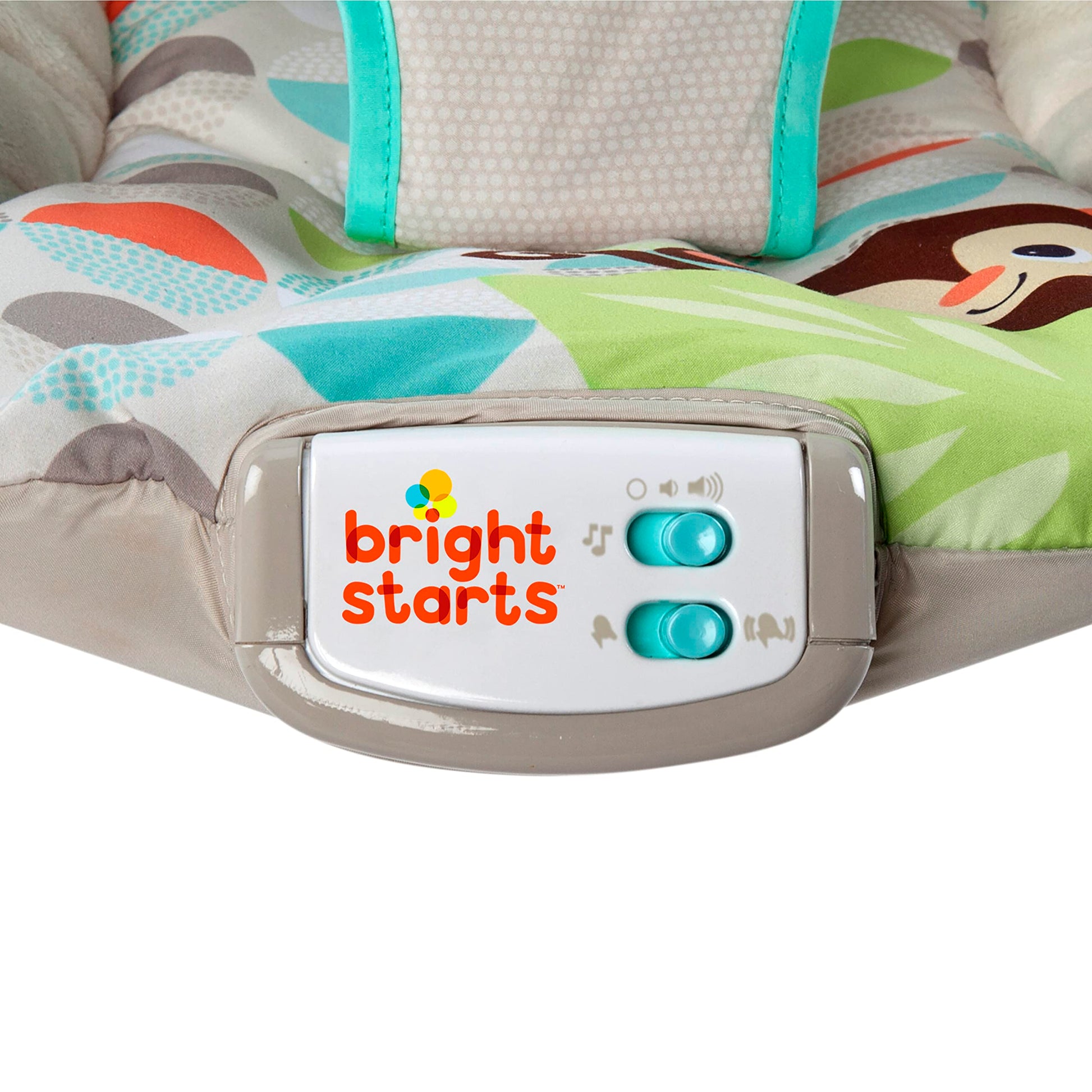 Bright Starts Mecedora Con Motivos De Safari, Multi, Paquete De 2590.0 Grams