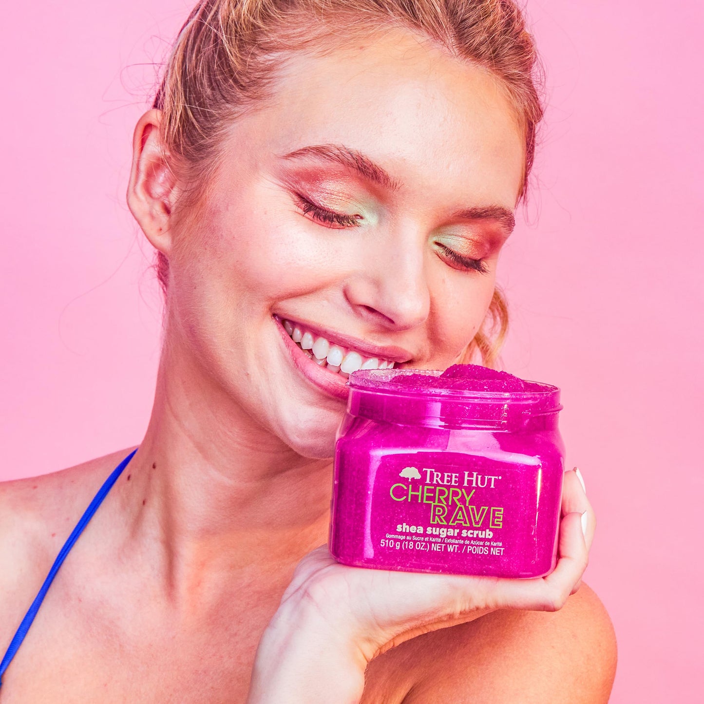 Exfoliante de Azúcar Tree Hut Cherry Rave