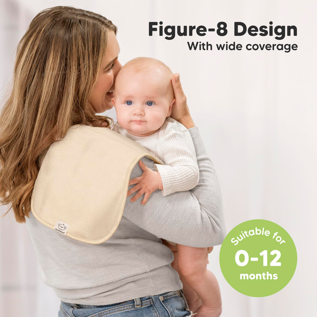 Paños Orgánicos para Eructos para Bebés y Niñas, Paquete de 5 Paños de Algodón Superabsorbentes para Bebés, Suaves y de Felpa para Escupir Recién Nacidos, Toallas de Bebé para Escupir Leche, Unisex
