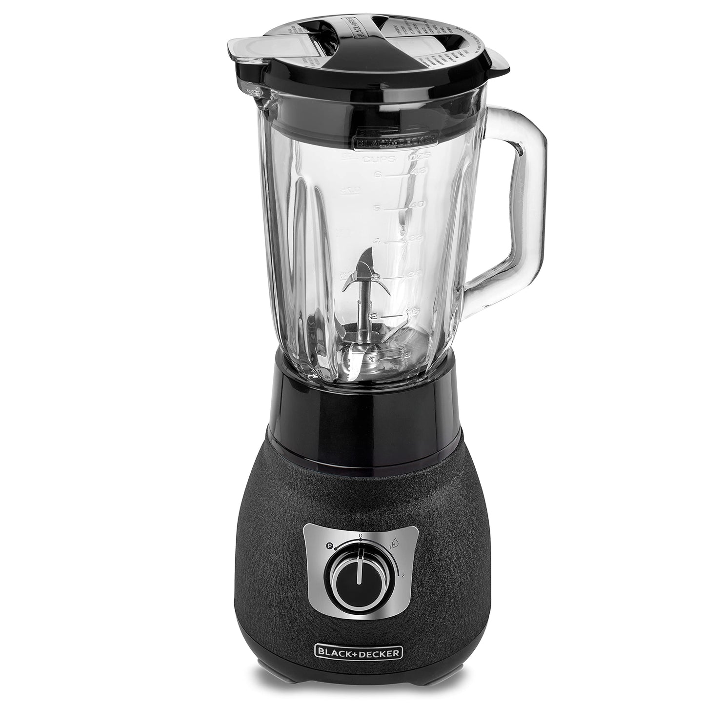 Licuadora Black + Decker Plateada Cyclone 1000 Watts con 8 Cuchillas