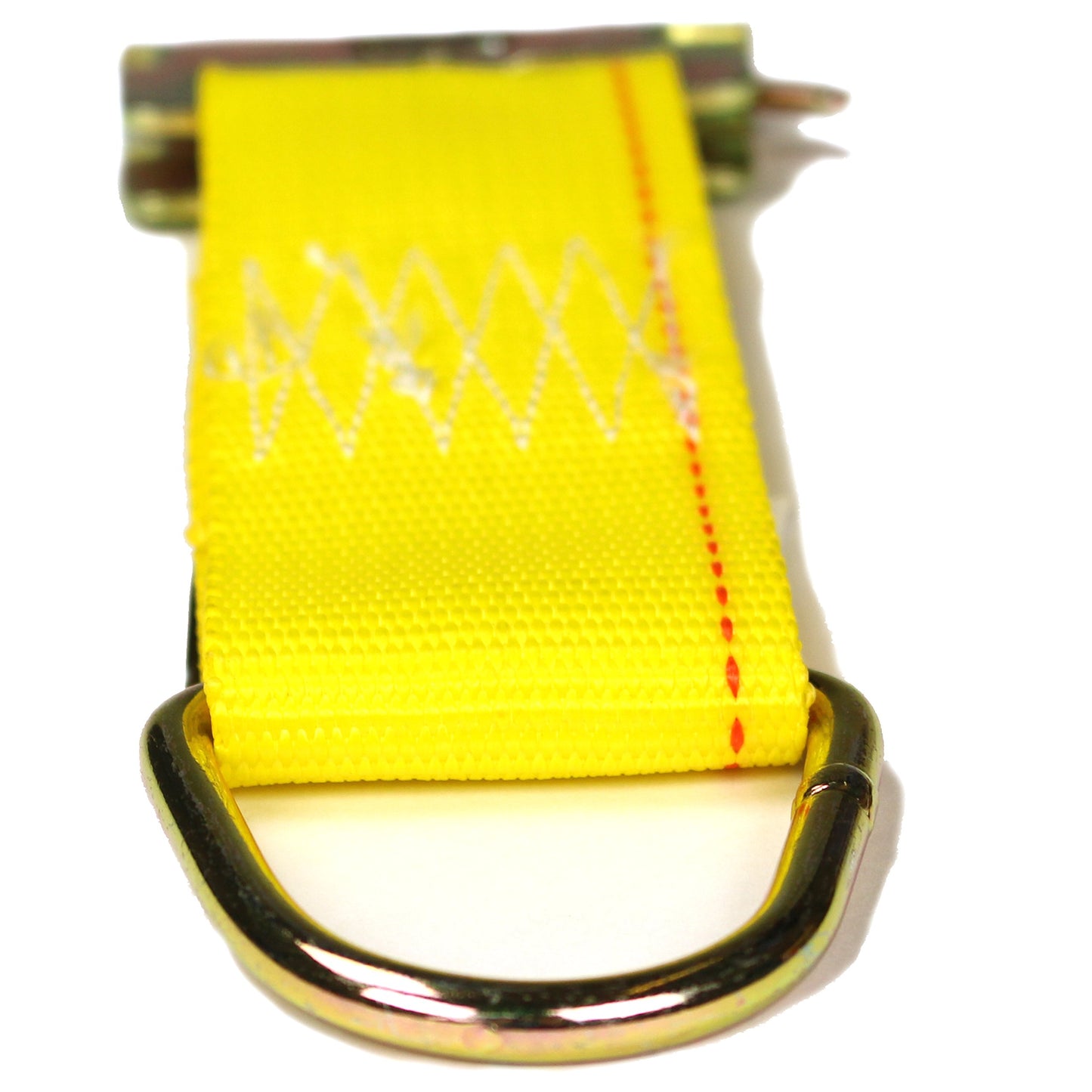 4 amarres de cuerda E-Track para carga, accesorios de camión con accesorios de resorte Etrack para amarre de carga en pastillas, camiones, furgonetas, remolques, 2 x 6 pulgadas, amarillos E Track (4)